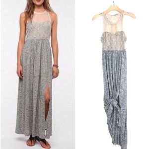 UO Kimchi Blue Lace Top Maxi Dress